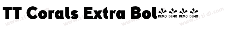 TT Corals Extra Bol字体转换
